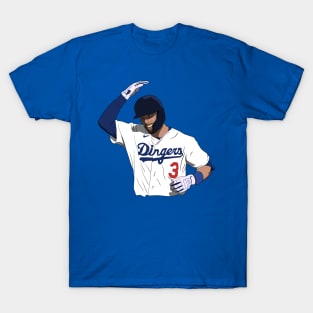 Chris Taylor Hits Dingers Los Angeles Baseball T-Shirt